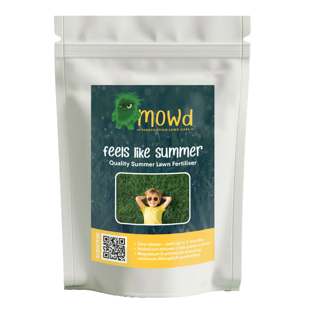 Feels like Summer Lawn Fertiliser 12-3-9 +2Mg +2Fe