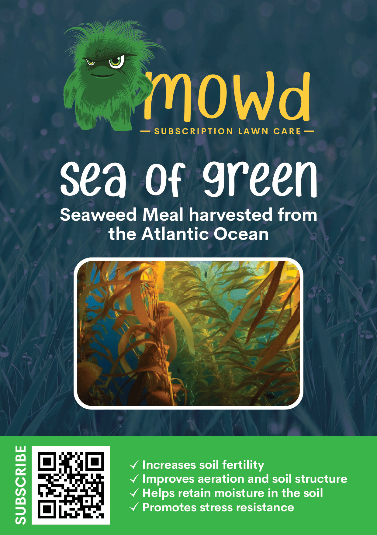 Mowd's Sea of Green Front product label